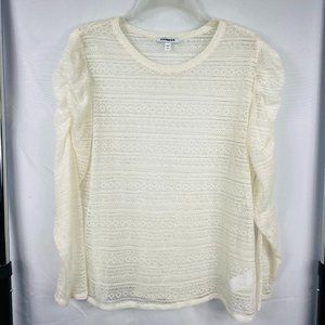 Women's Express Puff Long Sleeve Knit Sweater